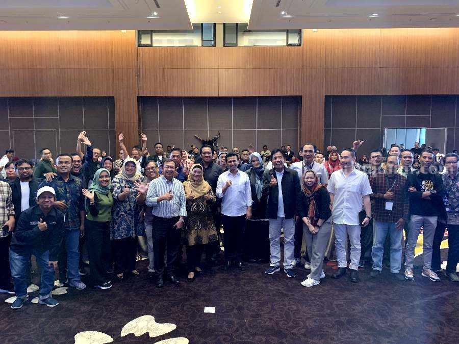 Jatim Media Summit (JMS) 2023 di Whiz Luxe Hotel, Kamis (25/5/2023)