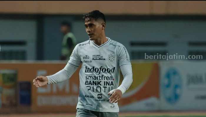 Sidik Saimima, gelandang Bali United. (Way)