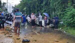 Pengendara Pajero Kecelakaan dan Meninggal di Pamekasan