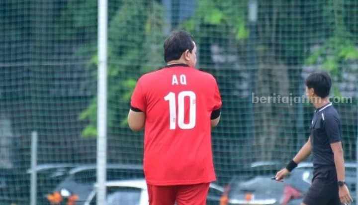 Bos Madura United FC, Achsanul Qosasi. [Gambar: IG Achsanul Qosasi]