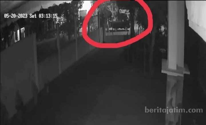 Tangkapan layar CCTV warga.