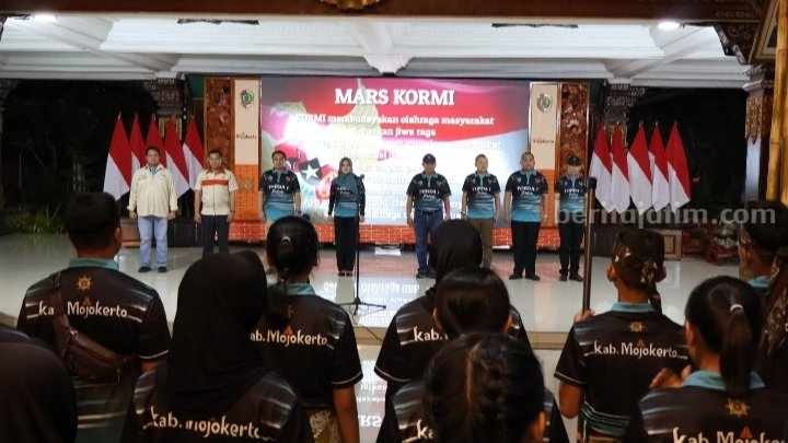 Bupati Mojokerto Berangkatkan Peserta FORDA 1 Jatim 2023 Bupati Mojokerto