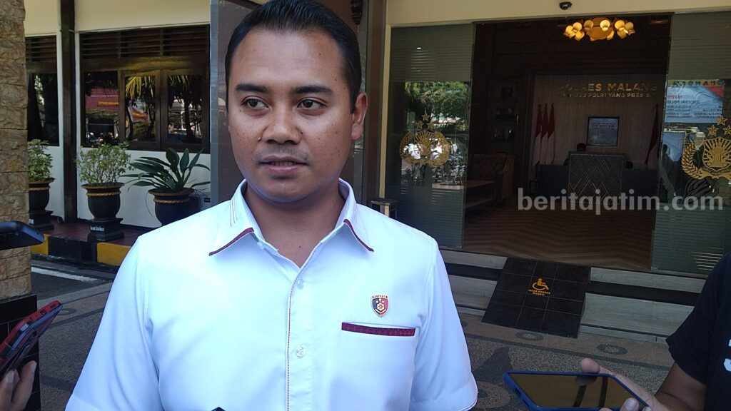 Kasatreskrim Polres Malang, Iptu Wahyu Rizki Saputro.