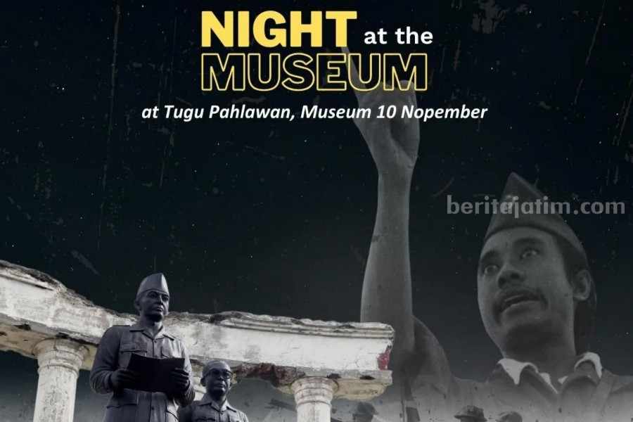 Ada Tempat Wisata Baru di Surabaya, Berikut Jadwal dan Cara Pesan Tiket Night at the Museum Tugu Pahlawan Poster Night at The Museum. (Sumber foto: Instagram @surabayasparkling)