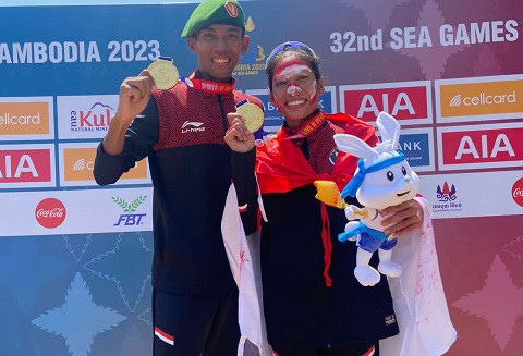 Indonesia Mulai Panen Medali Emas di SEA Games 2023