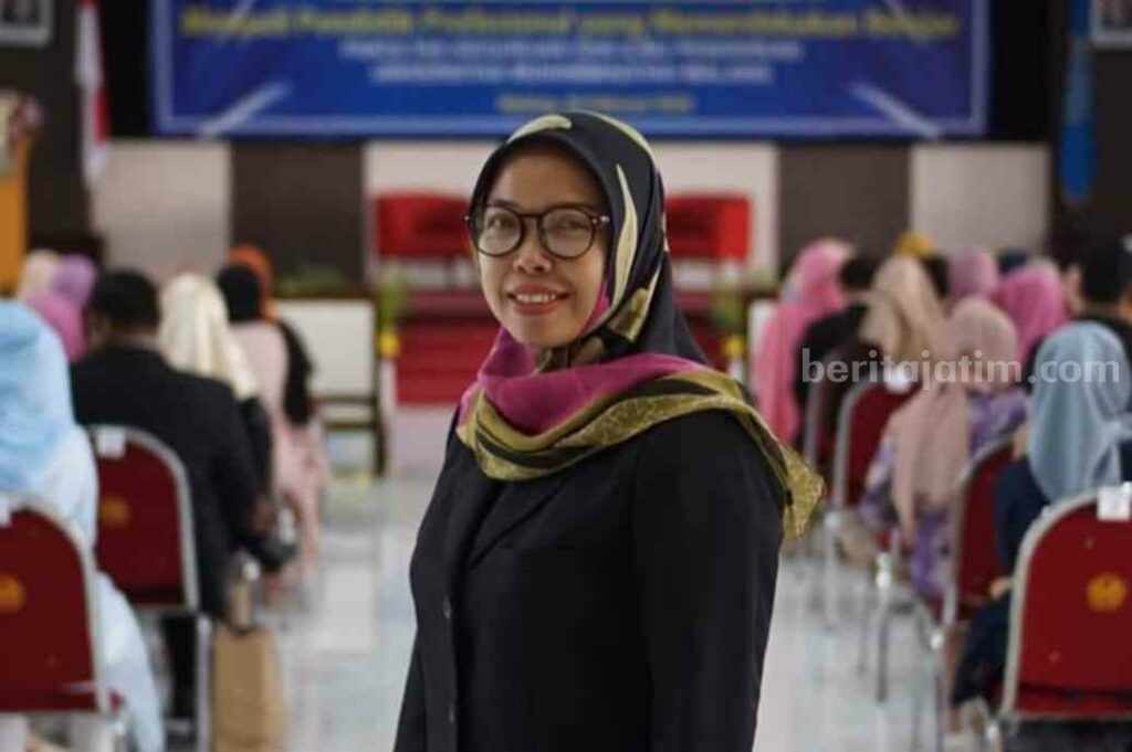 Dosen FKIP UMM Dyah Worowirastri Ekowati S.Pd., M.Pd (Foto: Humas UMM)