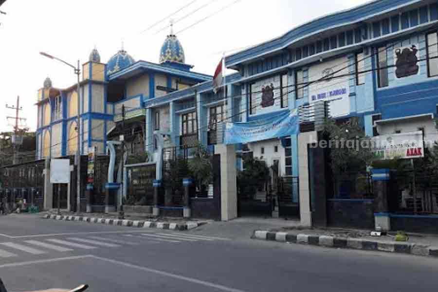 SMA Terbaik di Bojonegoro Berdasarkan Nilai UTBK, Nomor 1 Ternyata Sekolah Ini Potret depan salah satu SMAN di Bojonegoro.
