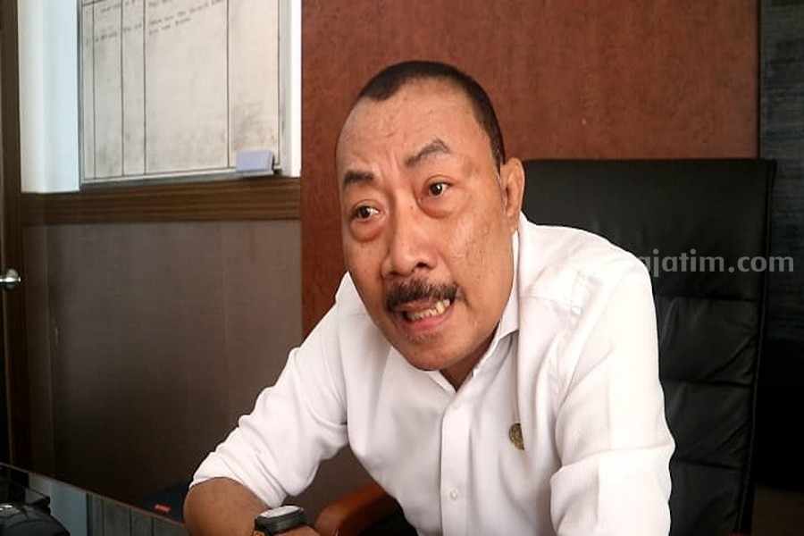Kalaksa BPBD Ponorogo Sapto Djatmiko. (Foto/Endra Dwioni/Beritajatim.com)