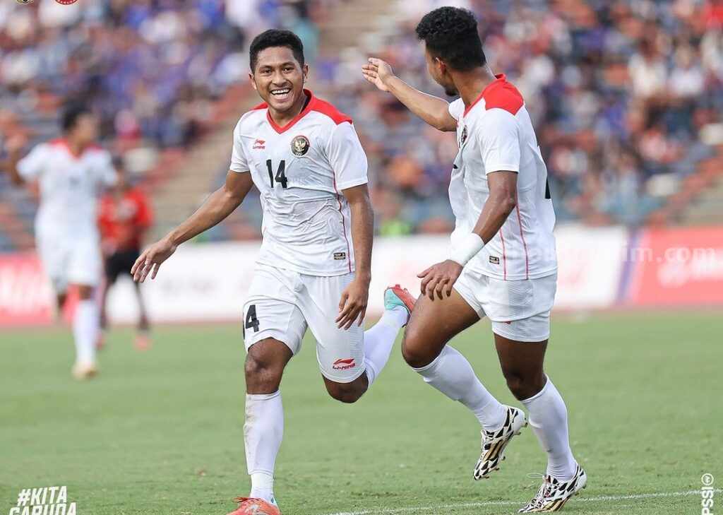 Selebrasi kemenangan timnas Indonesia atas Timor Leste (Foto: Instagram @pssi)