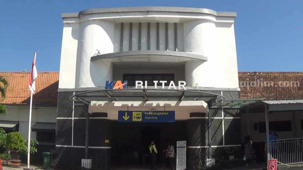 Perubahan Gapeka, Stasiun Blitar Akan Jadi Stasiun Transit Suasana Stasiun Kota Blitar yang akan jadi stasiun transit 2023 ini