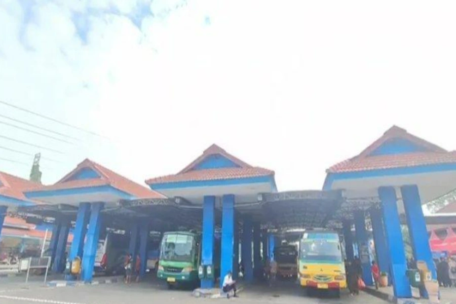 Proyek Pelebaran Jalan By Pass Mojokerto, Pintu Utara Terminal Kertajaya Ditutup Terminal Kertajaya
