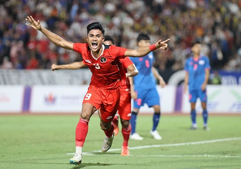 Ramadhan Sananta disiapkan untuk pertandingan 16 besar Asian Games 2022 melawan Uzbekistan. (Foto: PSSI)