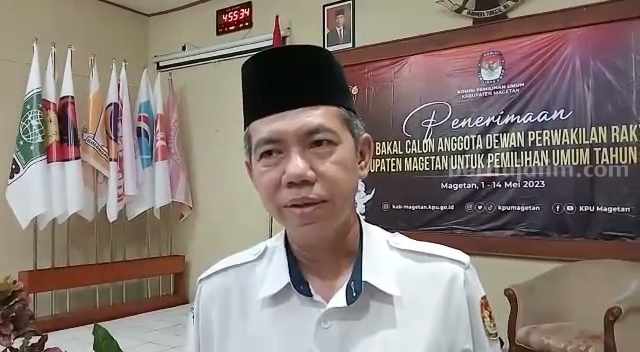 Ketua KPU Magetan Fahrudin