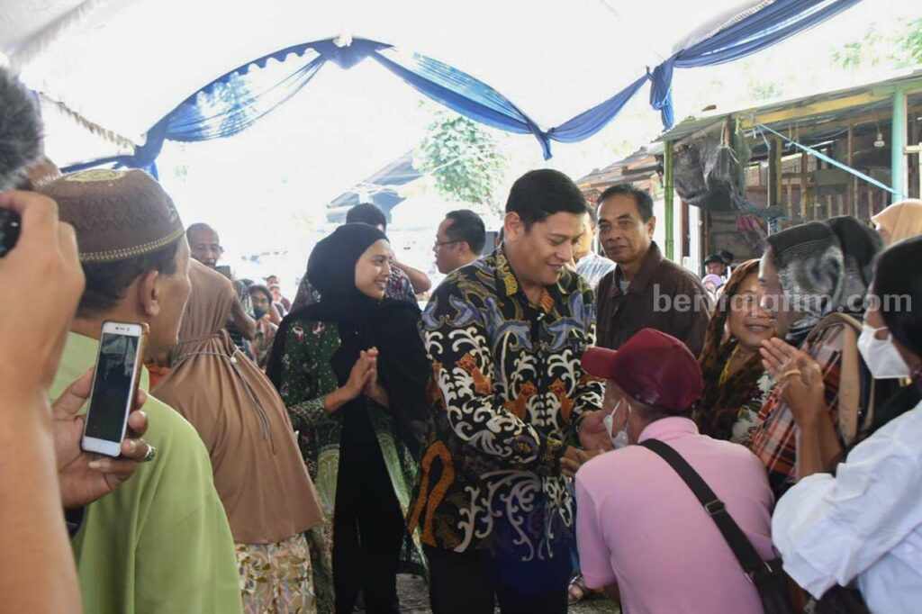 Wali Kota Kediri dan Bunda Fey Diskusi dengan Pedagang Pasar