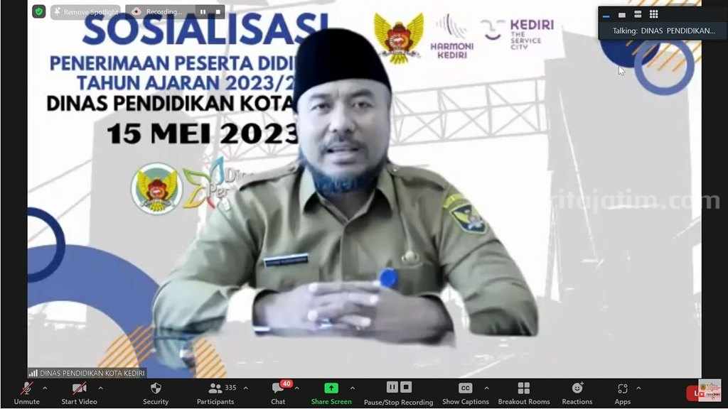 PPDB 2023 Kota Kediri, Simak Jadwal Pelaksanaan Sesuai Jalur Masuk