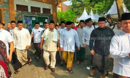 Prabowo Subianto di Tebu Ireng Jombang