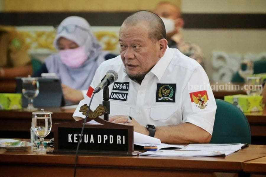 LaNyalla Prihatin Siswa SMA Anggap Pancasila Bisa Diganti dpd ri