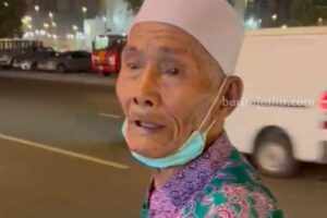 Viral Video Jemaah Haji Lansia Sumenep Tersesat di Mekkah jemaah haji lansia