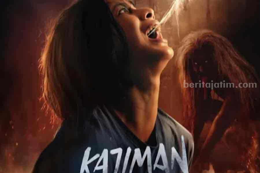 Poster Kajiman: Iblis Terkejam Penagih Janji, film yang tayang di bioskop Pasuruan, Jember, Bondowoso, dan Banyuwangi hari ini. (Instagram kajimanfilm)