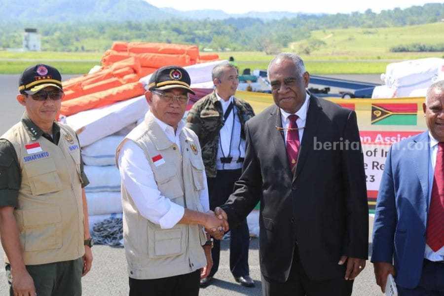 Vanuatu Dilanda Siklon, Muhadjir Kirim Bantuan Kemanusiaan muhadjir ke vanuatu