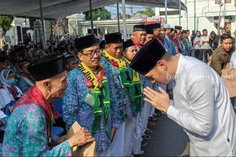 pelepasan jemaah haji tuban