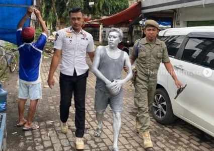 Satpol PP Jember Waspadai Pengemis Antarkota