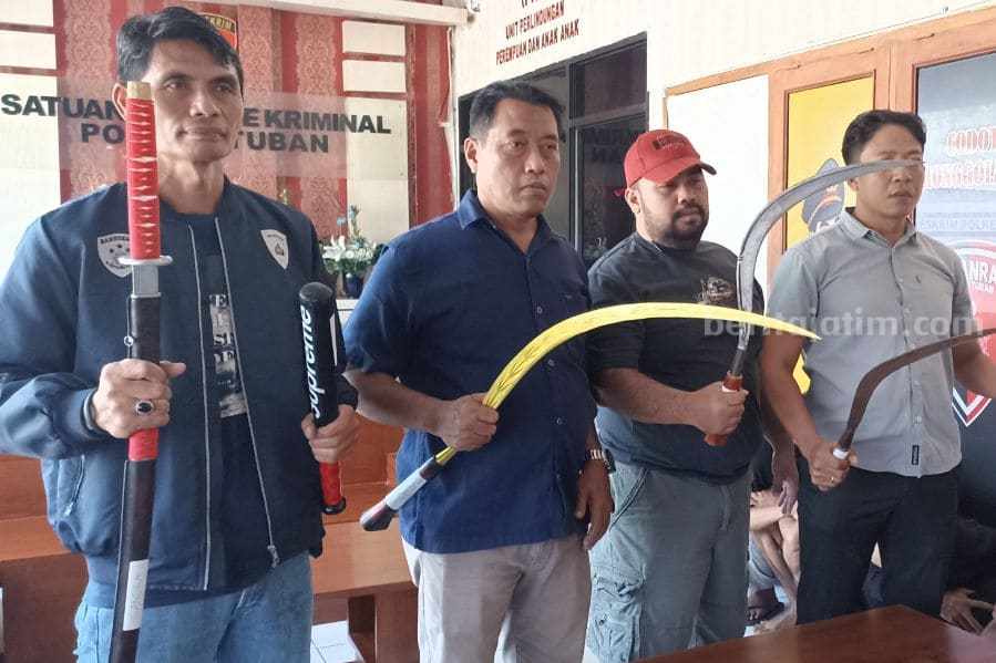 Gangster Gukguk dan Gaza Tuban Berkeliaran Resahkan Warga satreskrim polres tuban