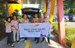 Jajaran manajemen Front One Ratu Hotel Nganjuk