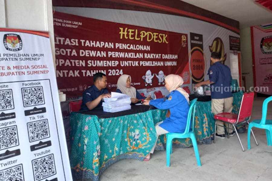 653 Bacaleg 15 Parpol Berebut 50 Kursi DPRD Sumenep verifikator KPU Sumenep