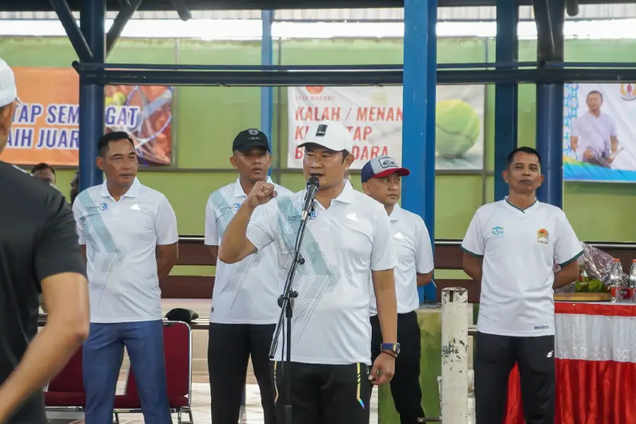 Bupati Lamongan Buka kejuaraan tenis