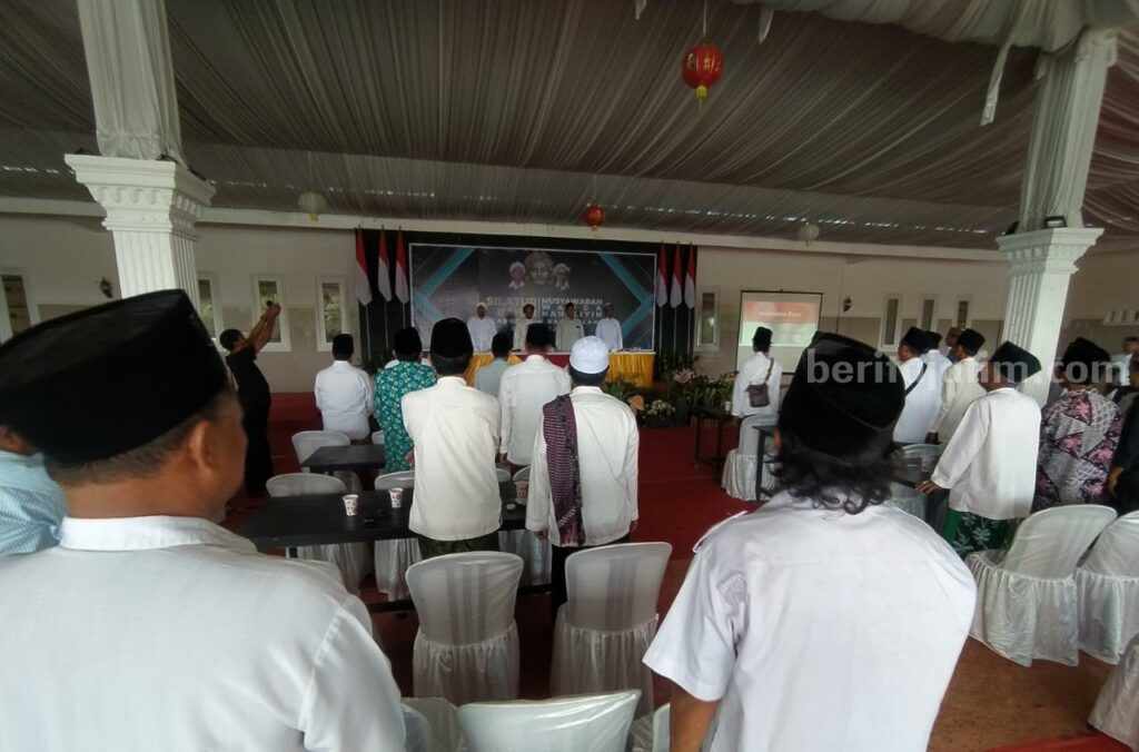 Nahdliyin Bangkalan dukung Cak Imin Capres (Foto: Zamachsari/beritajatim.com)