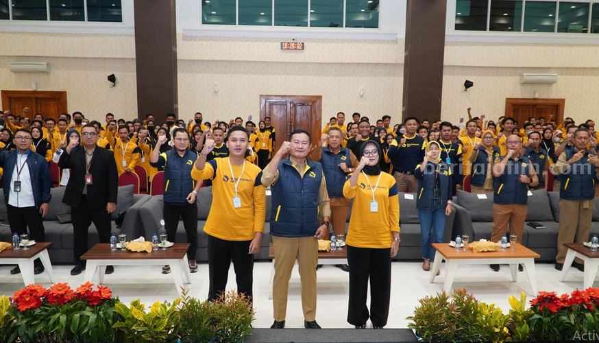 Megpreneur Batch 2 yang kembali digelar di Kabupaten Lamongan (Foto: Thoriq/beritajatim.com).