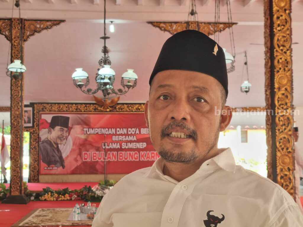 Hari Lahir Bung Karno, PDIP dan Ulama Sumenep Doa Bersama Bendahara DPC PDI Perjuangan Kabupaten Sumenep, H. Zainal Arifin alias Ji Zinal.