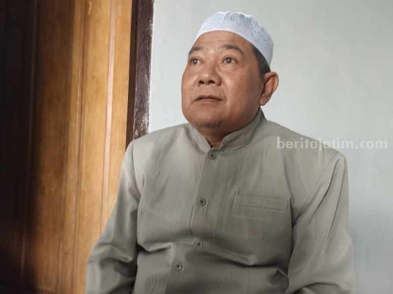 Wakil Ketua Rais Syuriyah Pengurus Cabang Nahdlatul Ulama (PCNU) Kabupaten Bojonegoro Kiyai Haji Munaamul Khoir.