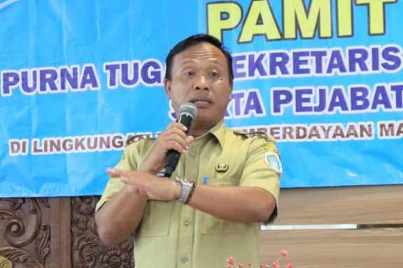 Kepala Dinas Pemberdayaan Masyarakat dan Desa (PMD) Kabupaten Lamongan, Muhammad Zamroni