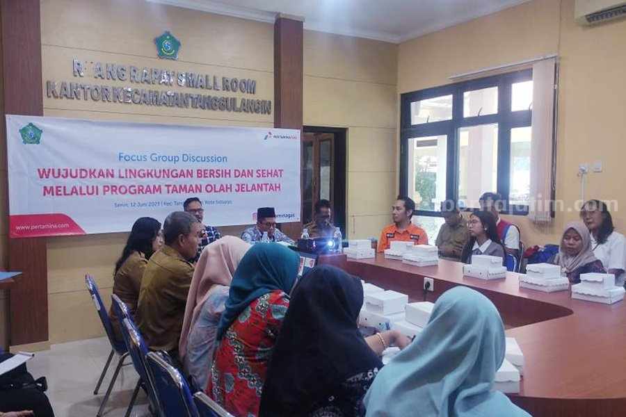 Pertagas Gandeng Kecamatan Tanggulangin Gelar FGD Kegiatan FGD Pertagas bersama Kecamatan Tanggulangin