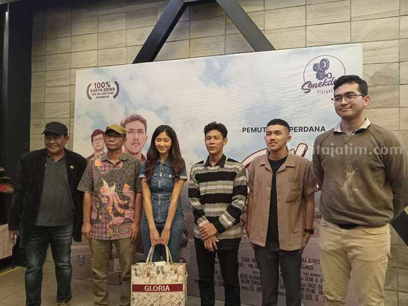 Smekdors Rilis Film ‘KLIK’, Seratus Persen Karya Siswa Para pemain film KLIK produksi siswa SMK Dr Soetomo Surabaya