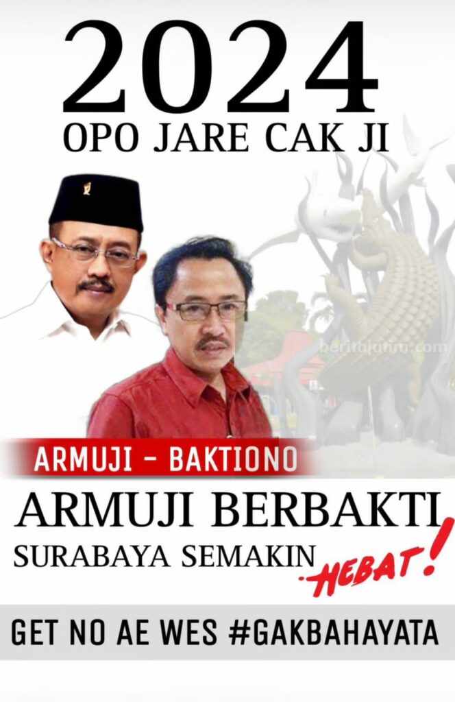 Poster Armuji dan Baktiono Poster Armuji dan Baktiono