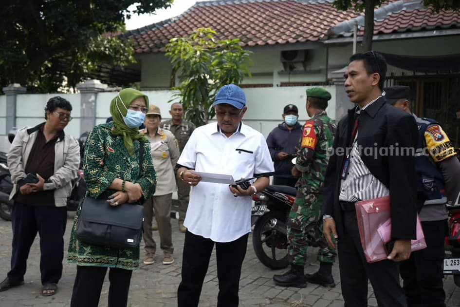 Wawali Surabaya Kawal Eksekusi Lahan Panjang Jiwo Permai wawali surabaya
