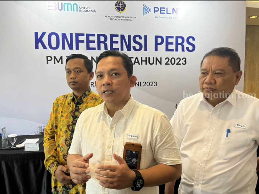Press Conference penyesuaian harga kapal di Hotel JW Marriot Surabaya. [foto/ademasrio].