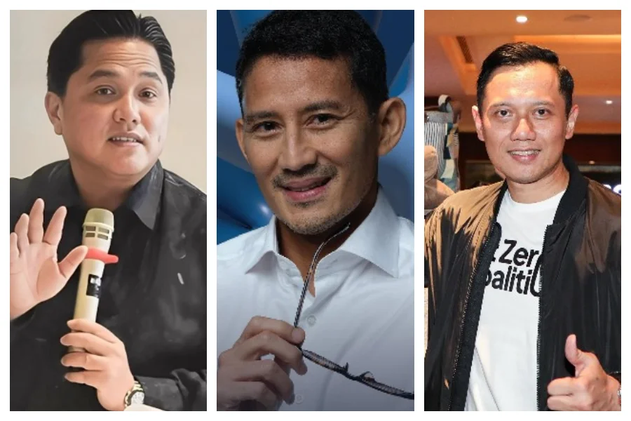 Erick, Sandi, dan AHY Pimpin Seleksi Publik Calon Wakil Presiden 2024 Cawapres 2024