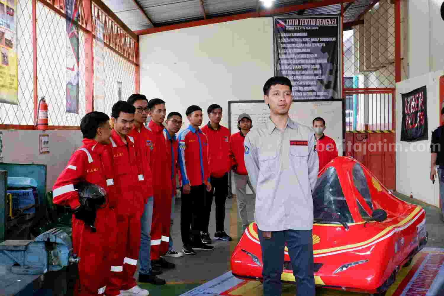 Jumpa media Tim UART Mesin ITN Malang (Foto: Istimewa)