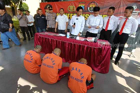 Teror Gengster di Kediri Terungkap, 5 Pelaku Diciduk Polisi Gengster Kediri