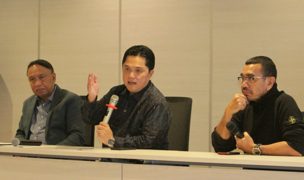 Ketua Umum PSSI Erick Thohir. (Foto: PSSI)