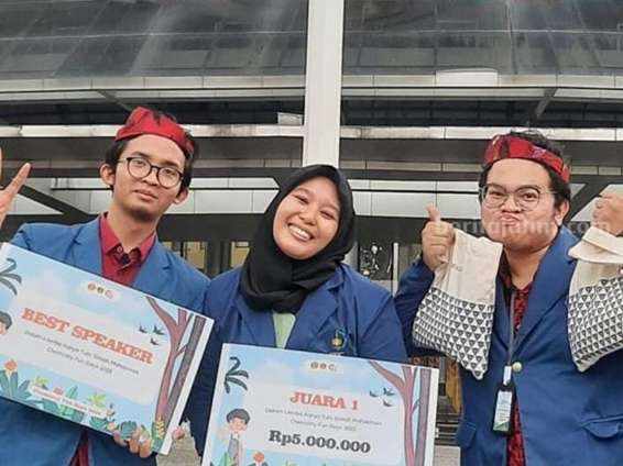 Tiga Mahasiswa ITS Gagas Teknologi Membran Mahasiswa ITS penggagas teknologi membran untuk pengolahan biogas limbah POME