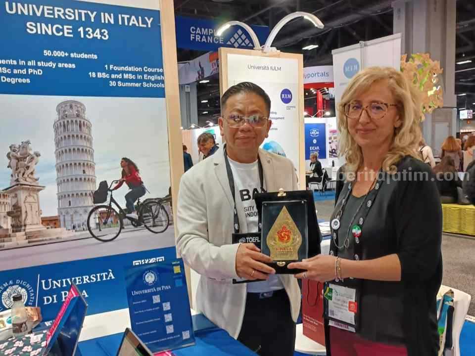 Ubaya Wakili Indonesia di NAFSA Conference and Expo 2023 AS ubaya