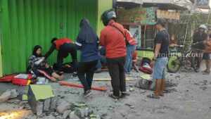 Salah satu korban kecelakaan