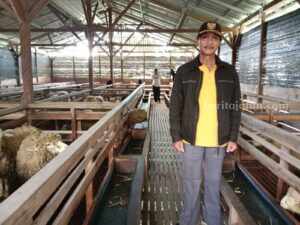 Kepala Desa Argoyuwono, Kecamatan Ampelgading, Kabupaten Malang, Purnomo, Senin (5/6/2023).