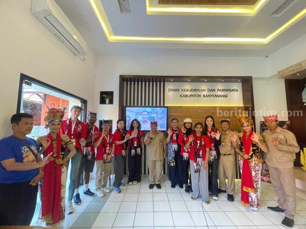 Banyuwangi Jujugan Mahasiswa Luar Negeri Belajar Seni Budaya