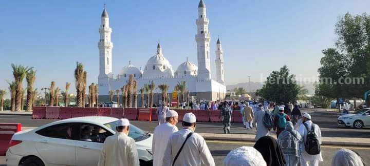 Suasana di kota Mekkah. [Foto:Diah Ayu/beritajatim.com]